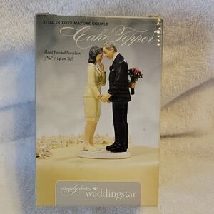 Weddingstar Cake Topper - Mature Couple